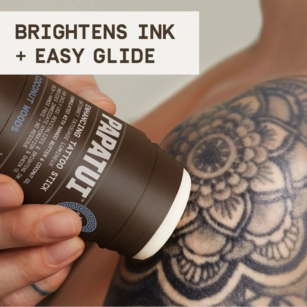 Papatui | Enhancing Tattoo Stick | Fragrance Free | Mango Butter & Coconut Oil 2
